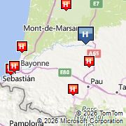 Pain Adour et Fantaisie Map